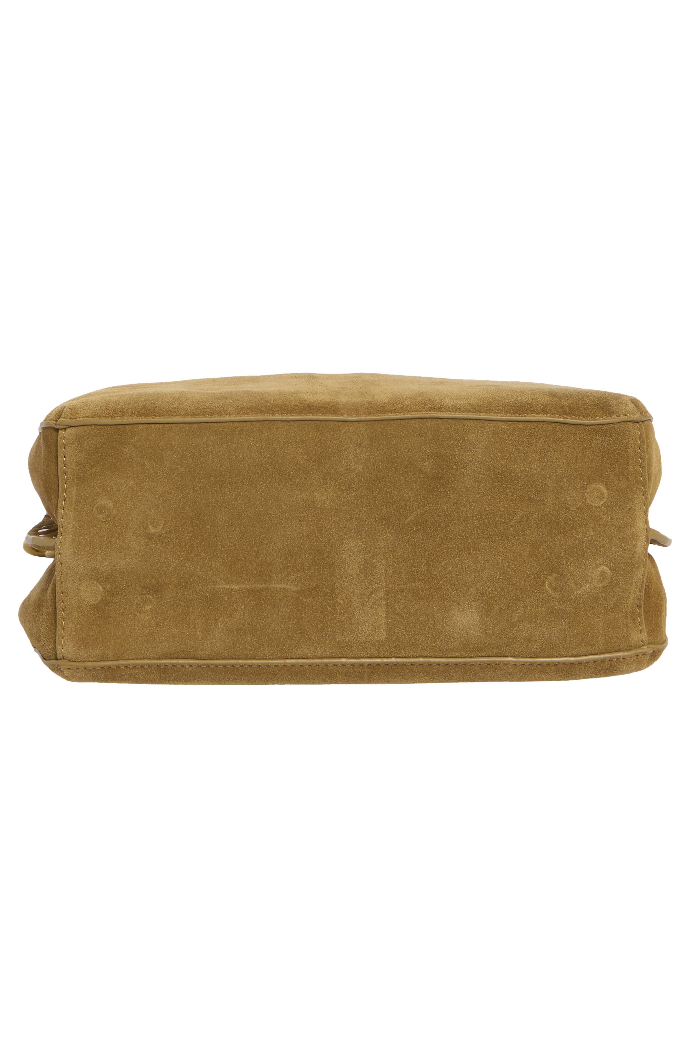 Darren Suede Shoulder Bag, Alternate, color, HONEY