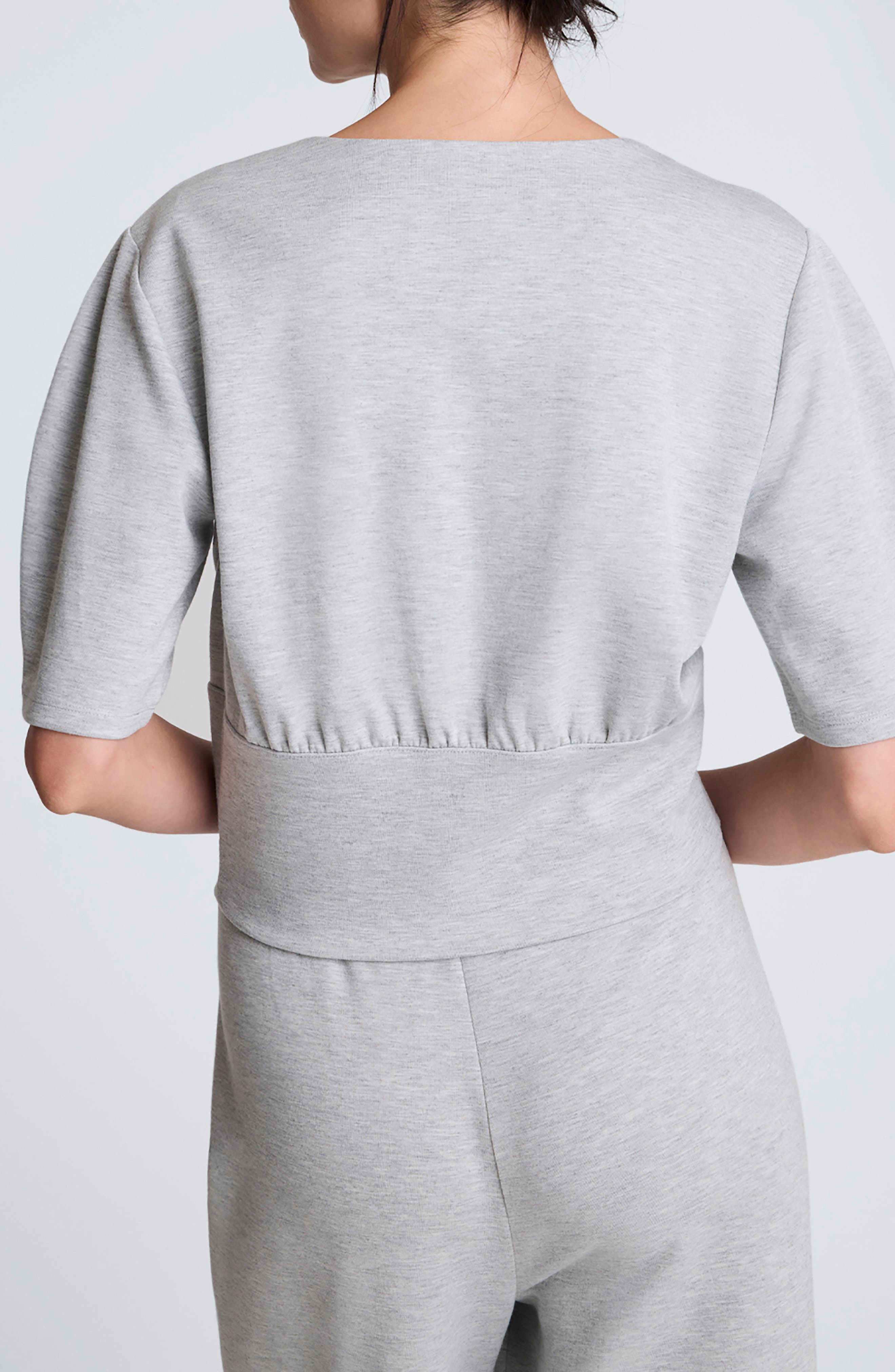 Puff Sleeve Crop Top - image 2