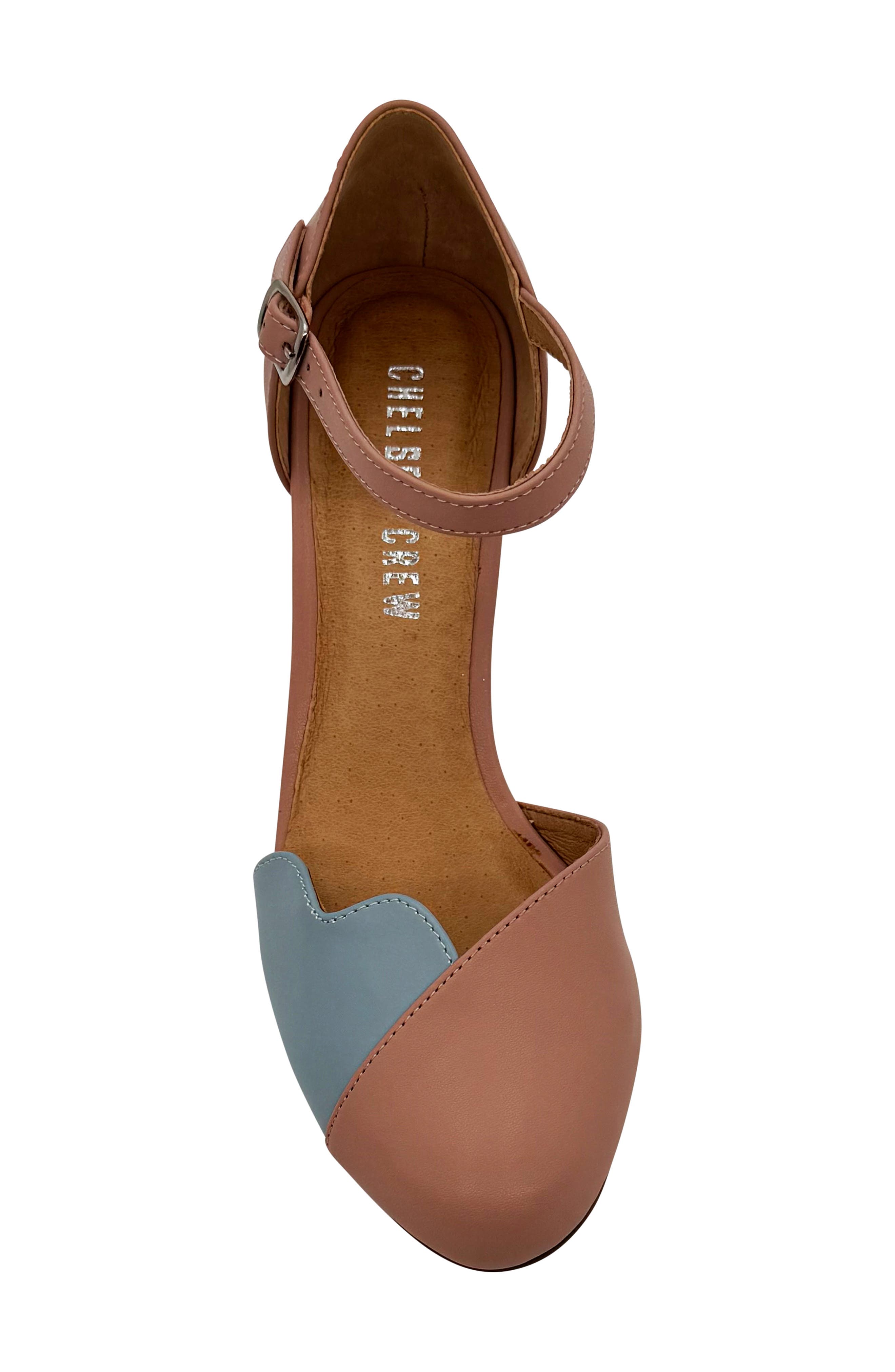 Lover Ankle Strap Pump, Alternate, color, BLUE/ PINK