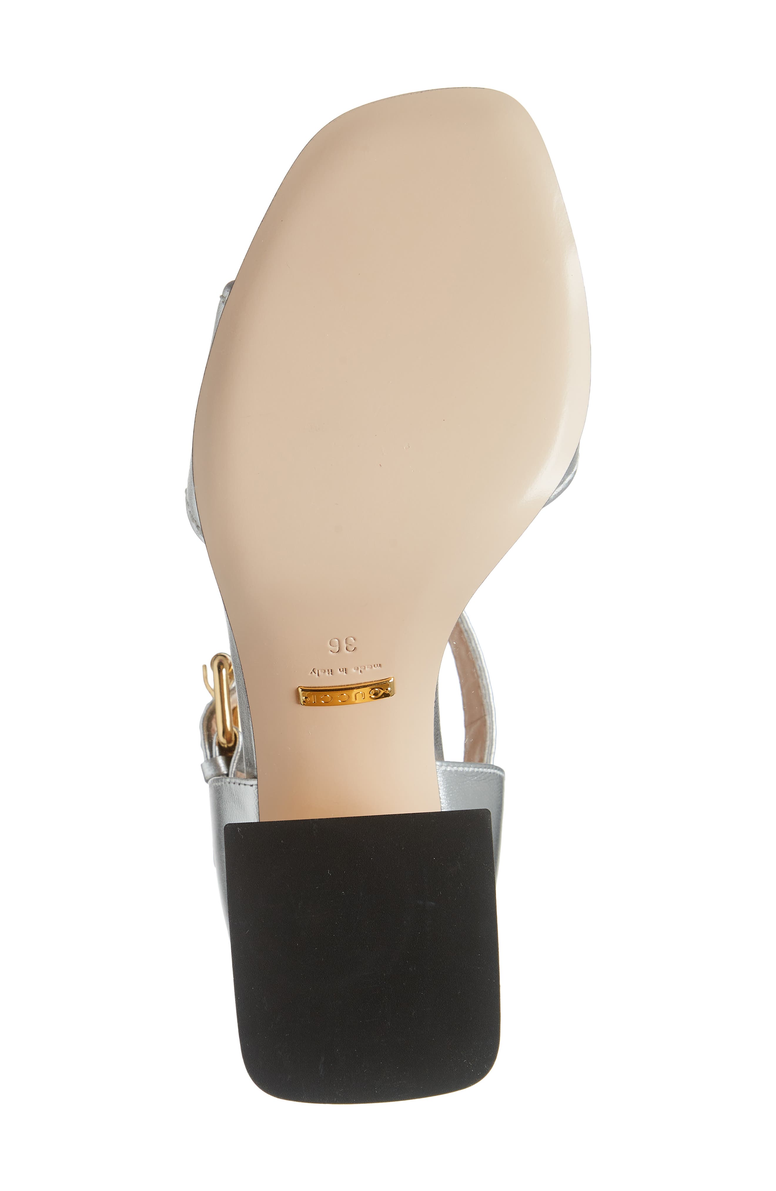 Gucci Baby Block Heel Sandal, Alternate, color, 