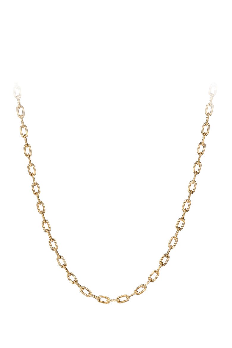 Madison Chain Link Necklace, Main, color, YELLOW GOLD
