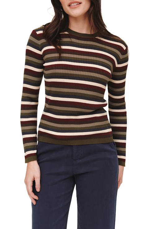 Striped Long Sleeve Top