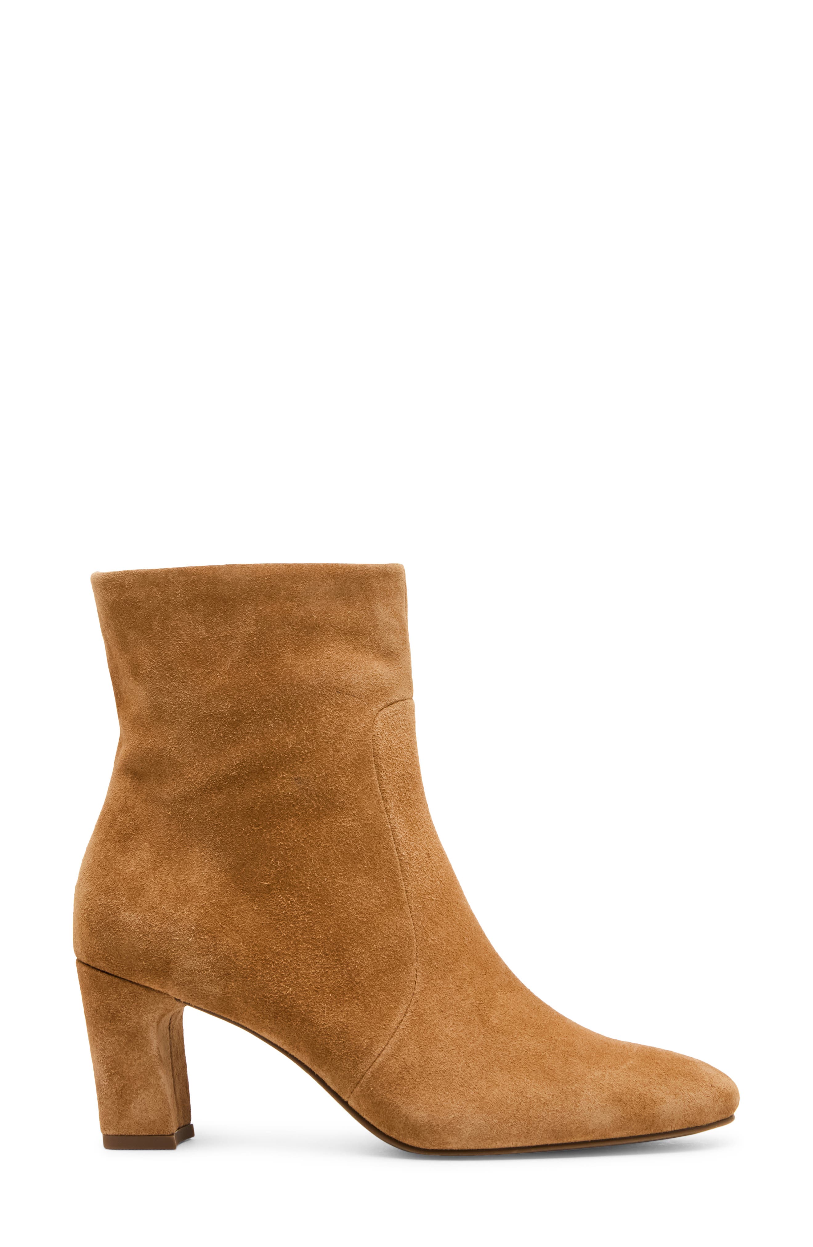 Mara Waterproof Bootie, Alternate, color, CAMEL SUEDE