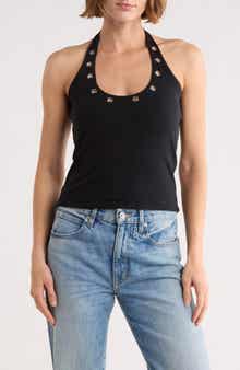 Vigoss Grommet Halter Top