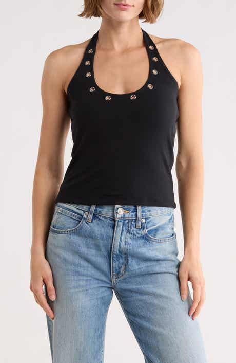 Vigoss Grommet Halter Top
