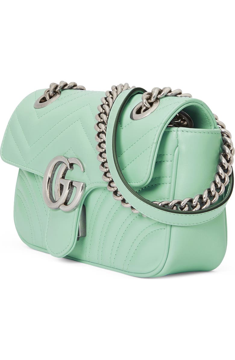 Gucci Mini GG 2.0 Matelassé Leather Shoulder Bag, Alternate, color,