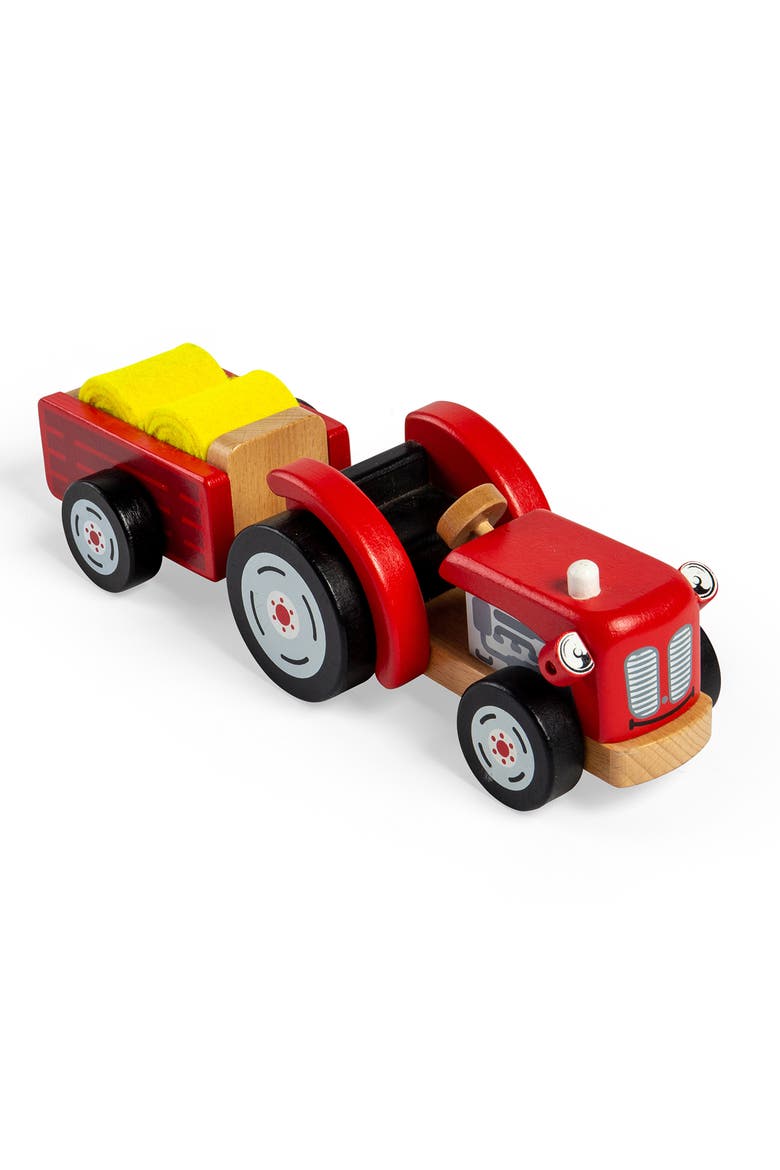 Tractor and Trailer, Alternate, color, Red