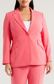 Tahari ASL One-Button Blazer