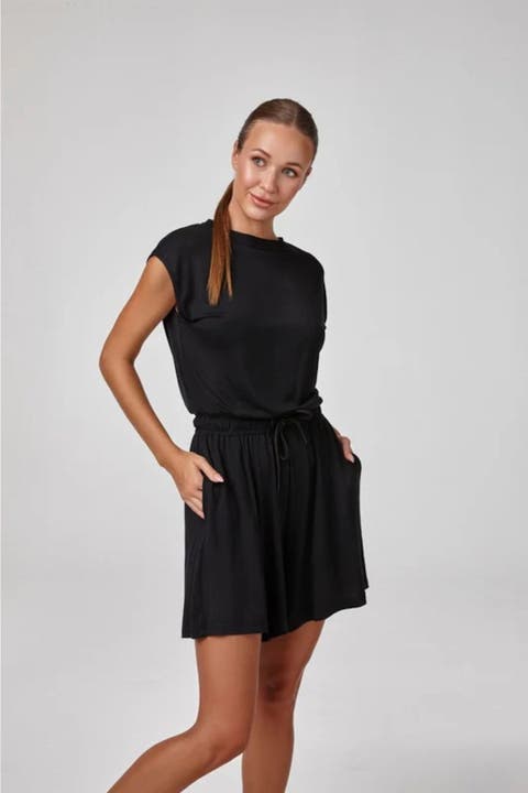 Lesie Modal Short Jumpsuit