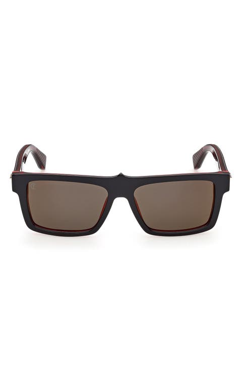 57mm Square Sunglasses