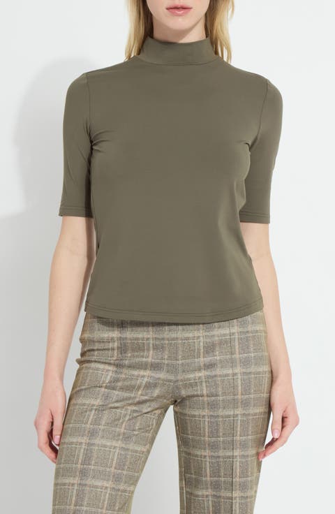 Clara Mock Neck Top