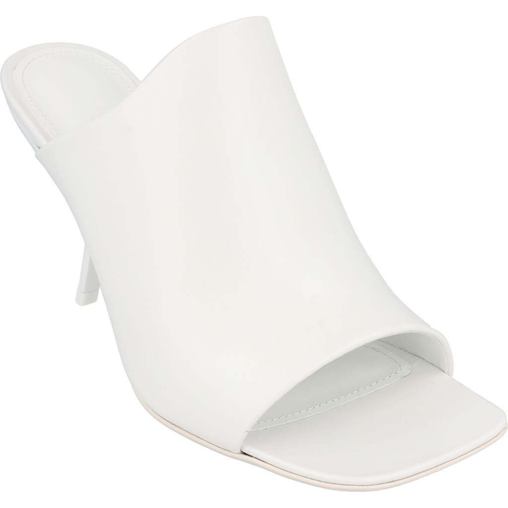 Ferragamo Era Slide Sandal In White