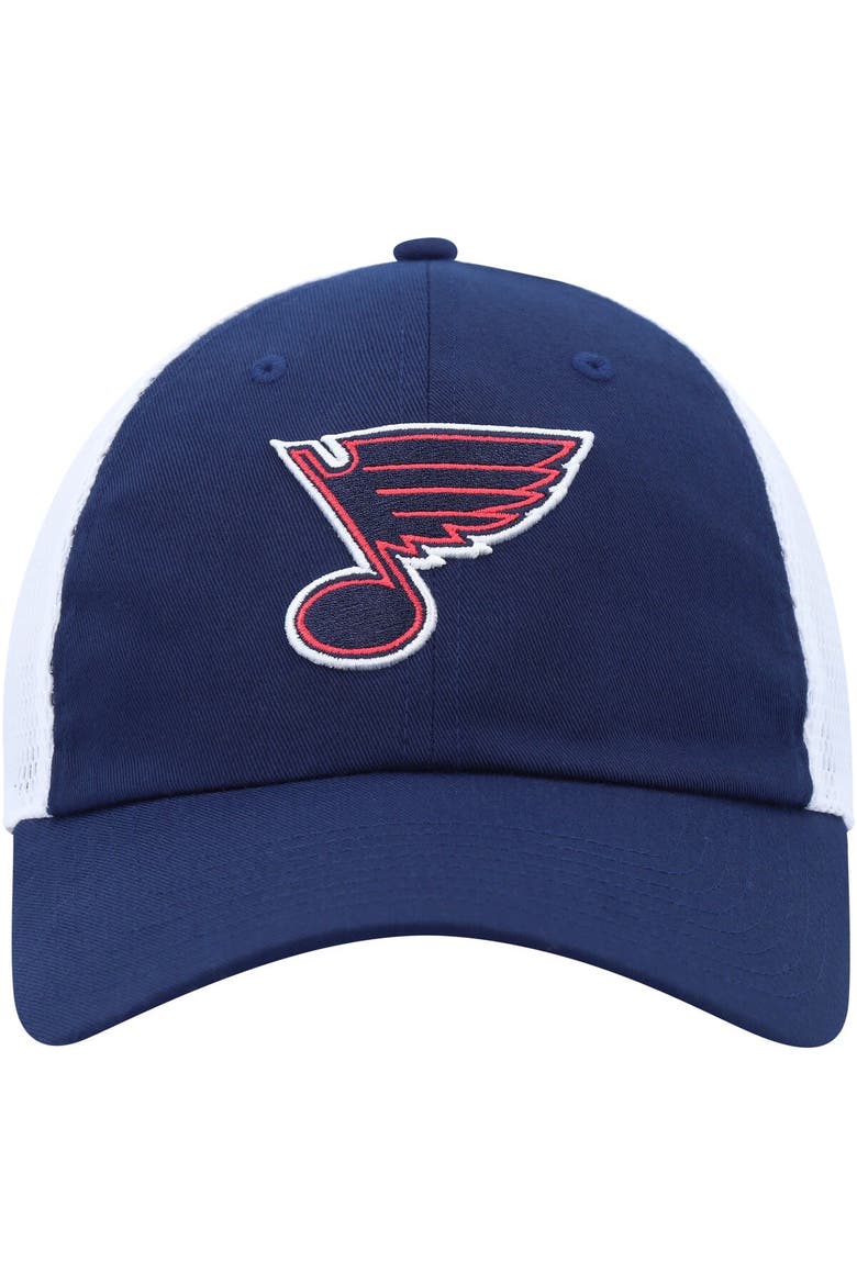 Men's adidas Navy St. Louis Blues Color Pop Trucker Adjustable Hat, Alternate, color, Navy