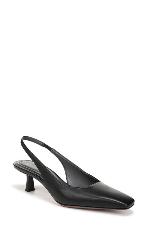Raven Slingback Kitten Heel Pump (Women)