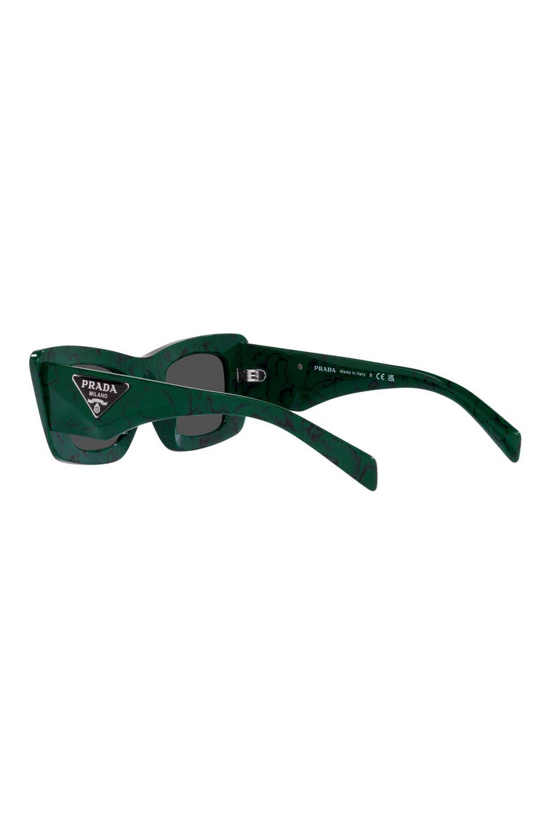 50mm Square Sunglasses, Alternate, color, DARK GREY