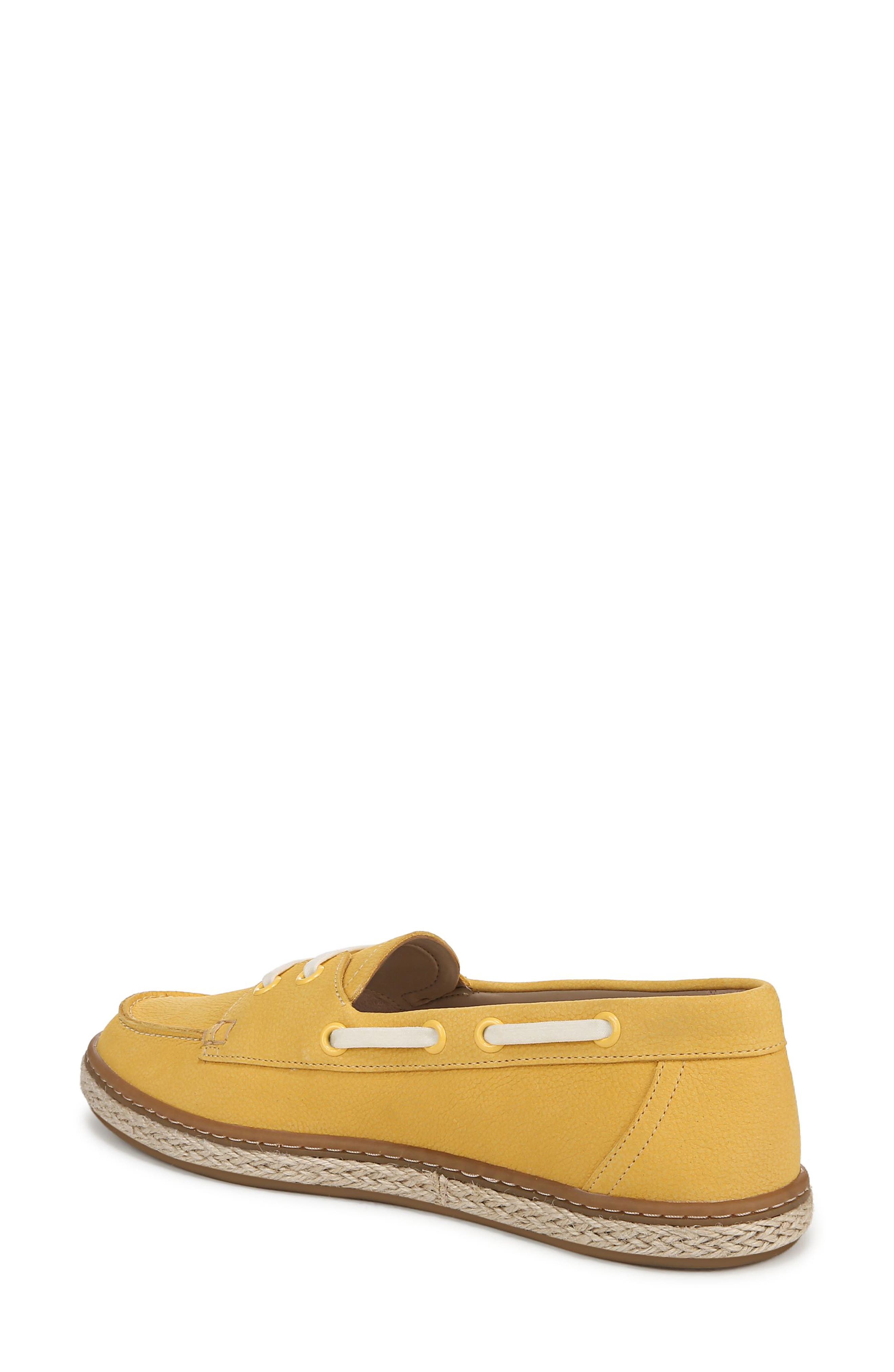 Bay Loafer Boat Shoe, Alternate, color, BUTTER YELLOW