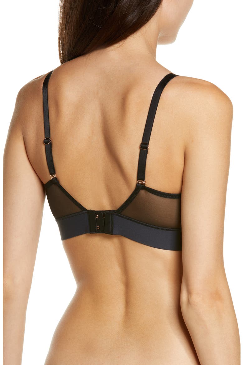 Spellbound Mesh Bralette, Alternate, color, BLACK