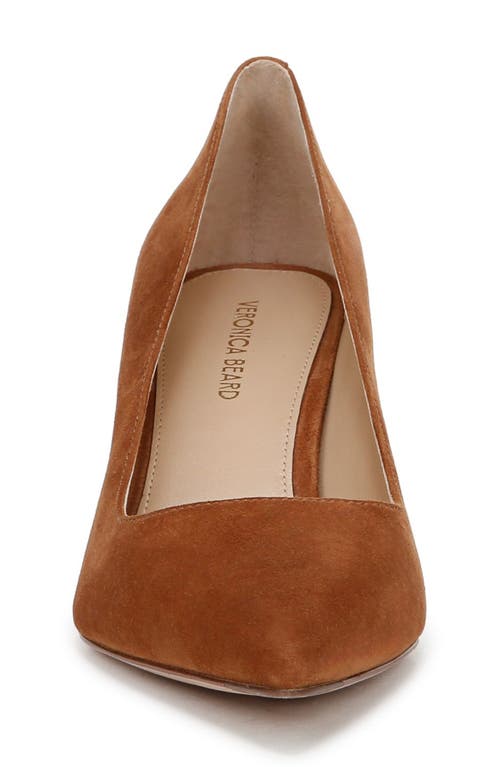 Veronica Beard Rita Suede Classic Pumps In Hazelwood