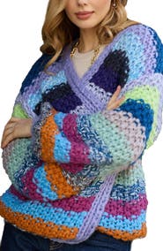 SAACHI Stripe Cardigan