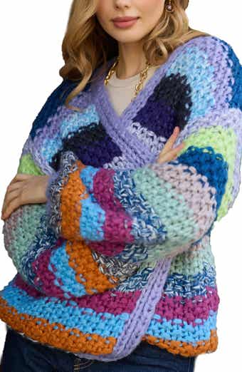 SAACHI Stripe Cardigan