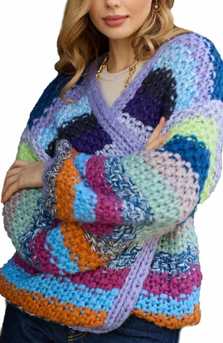 SAACHI Stripe Cardigan