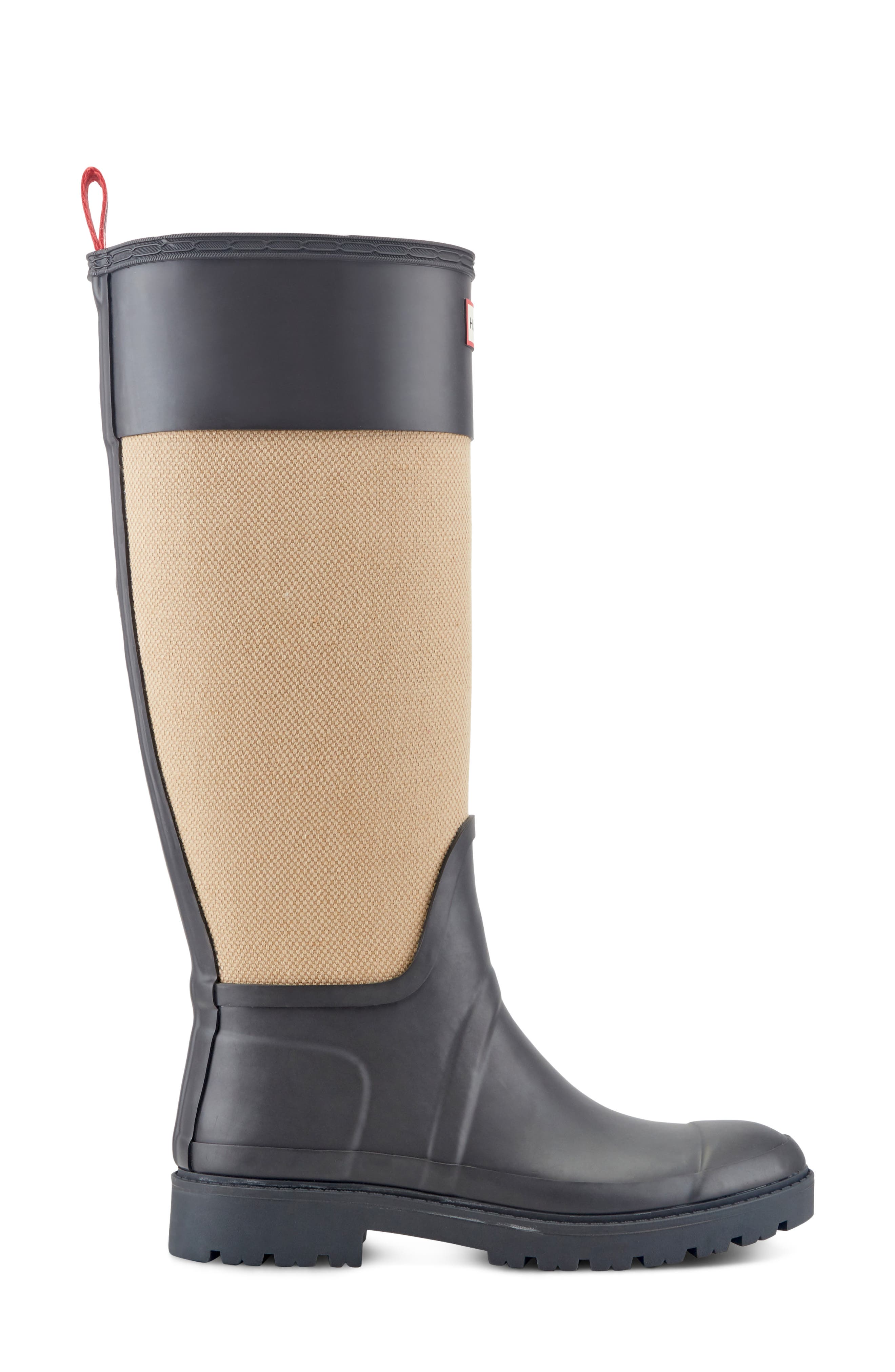 Nissa Waterproof Knee High Rain Boot, Alternate, color, BROWN