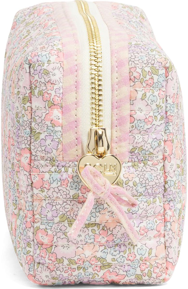 Stoney Clover Lane x Liberty Small Quilted Cotton Pouch, Alternate, color, Michelle