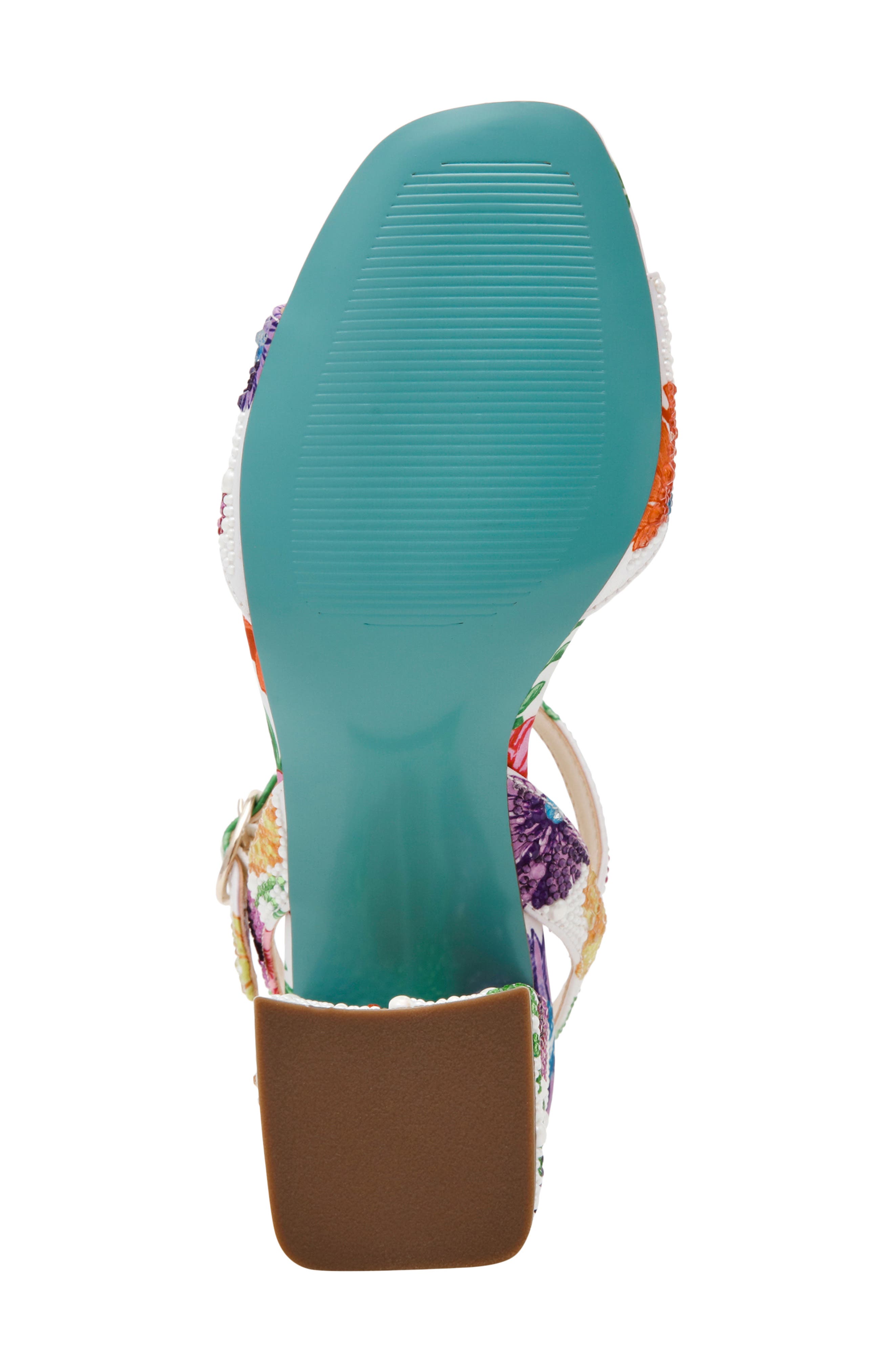 Betsey Johnson Tamy Ankle Strap Sandal, Alternate, color, 