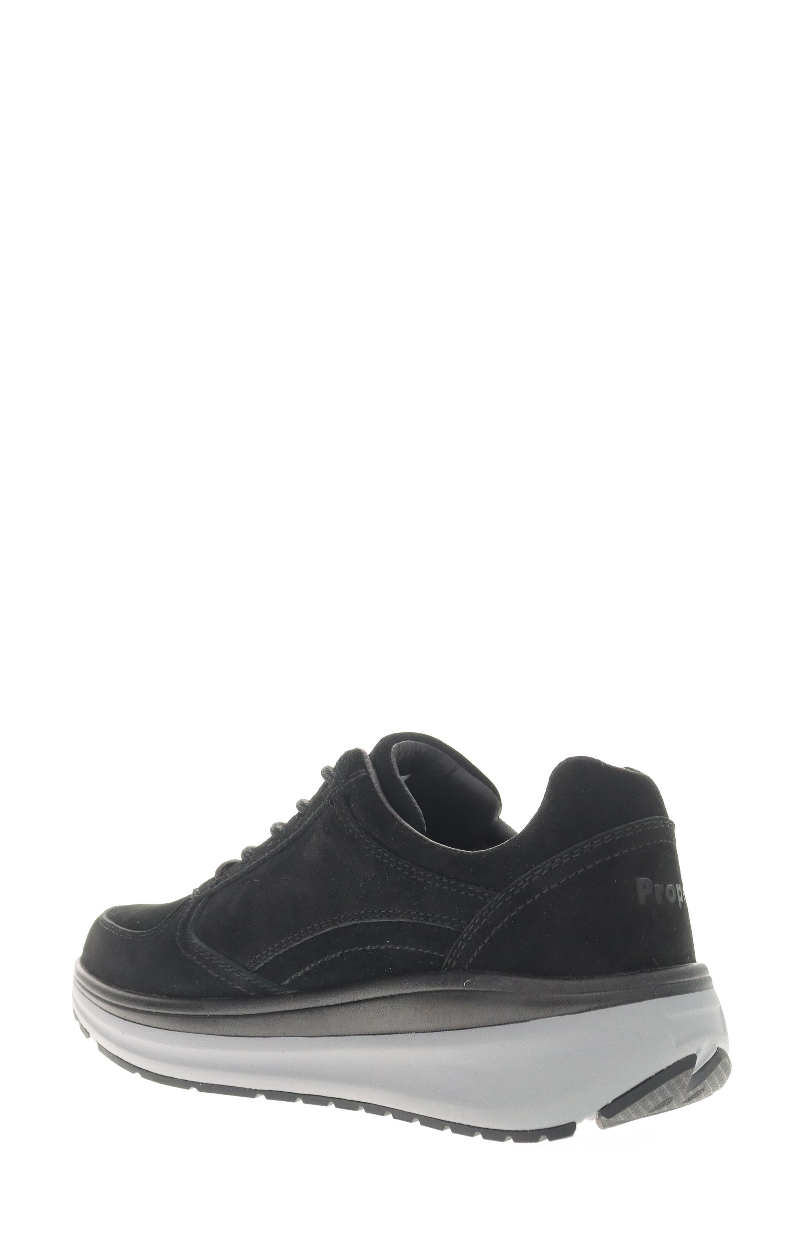 Propét Ultima Sneaker, Alternate, color, Black Suede