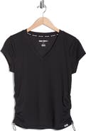 DKNY Ruched Tech T-Shirt