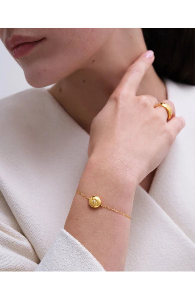 Astley Clarke Gold Biography Chain Locket Bracelet, Alternate, color, Gold