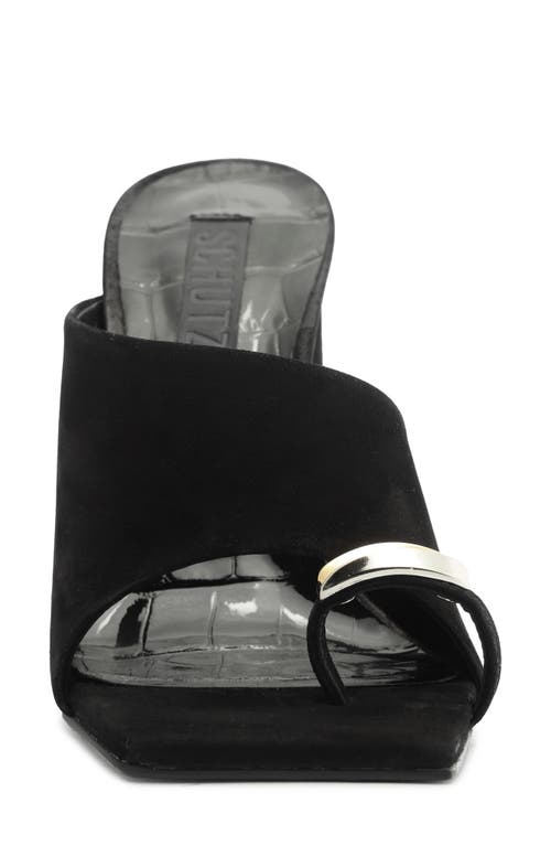Shop Schutz Jodie Slide Sandal In Black