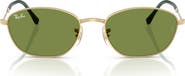 Ray-Ban 58mm Irregular Oval Sunglasses