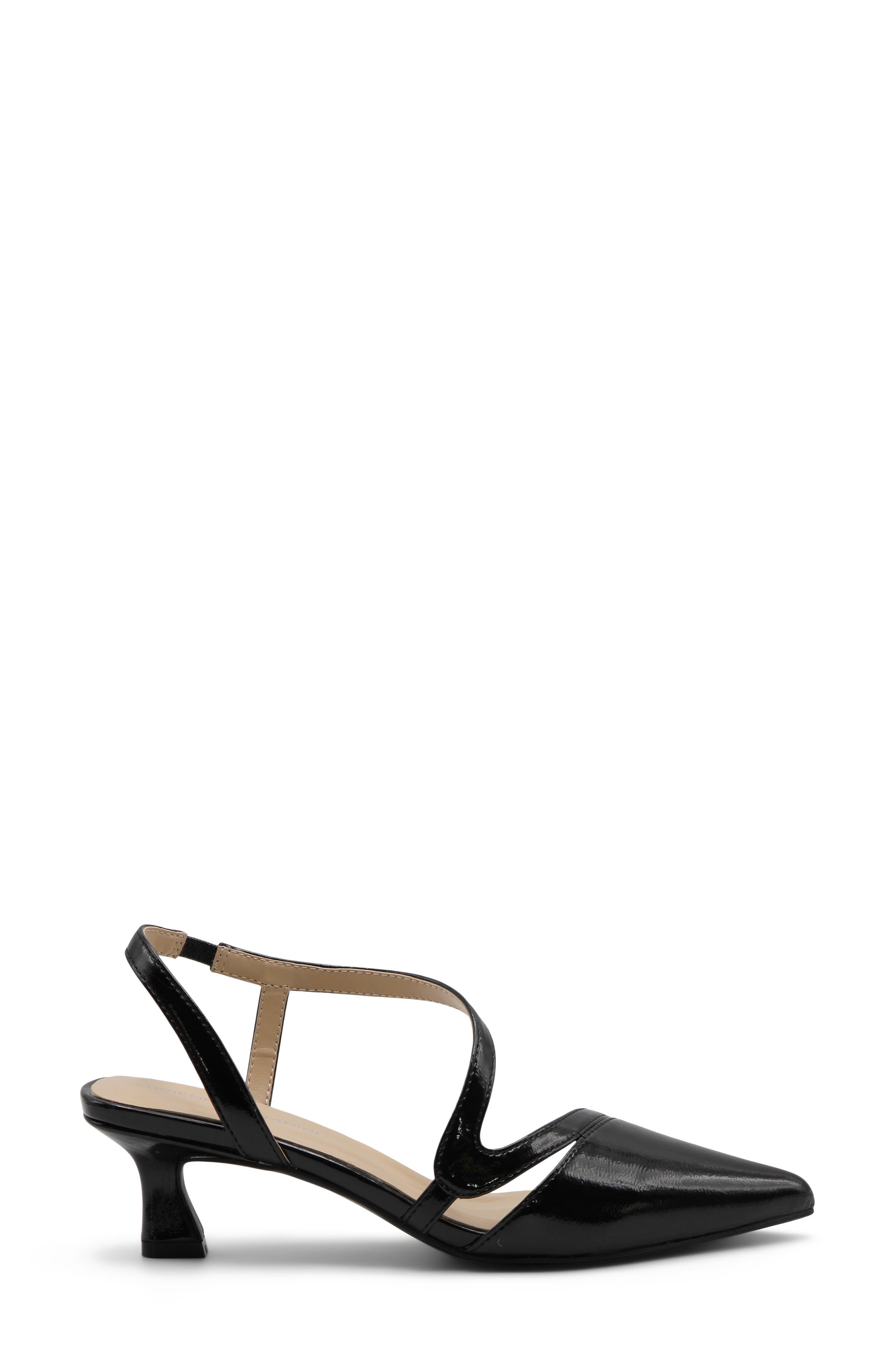 Adrienne Vittadini Sinnia Pointed Toe d'Orsay Pump, Alternate, color, Black