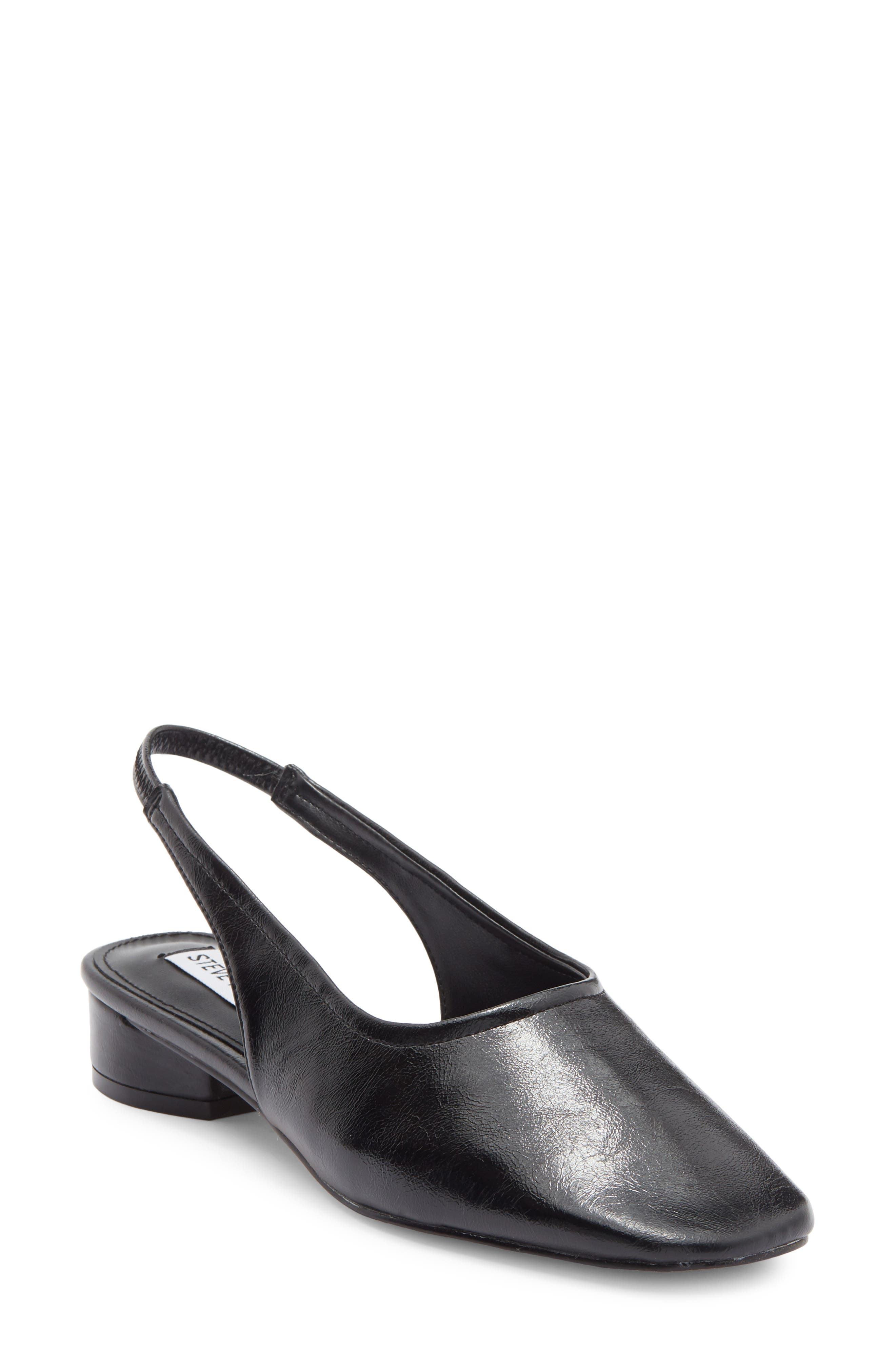 Steve Madden Mallorca Slingback Pump, Main, color, Black