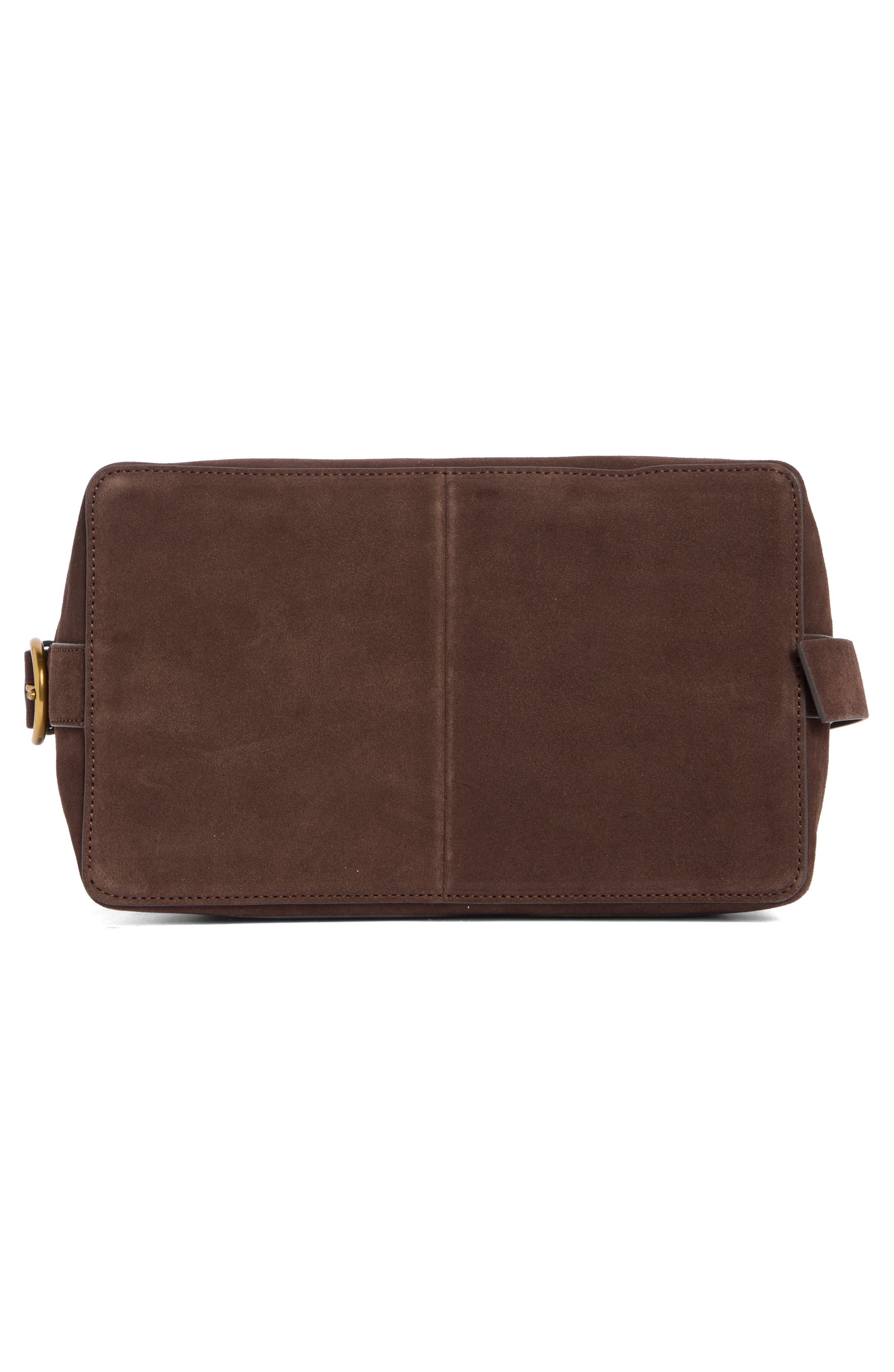 rag & bone Clinton Bucket Bag, Alternate, color, Chocolate