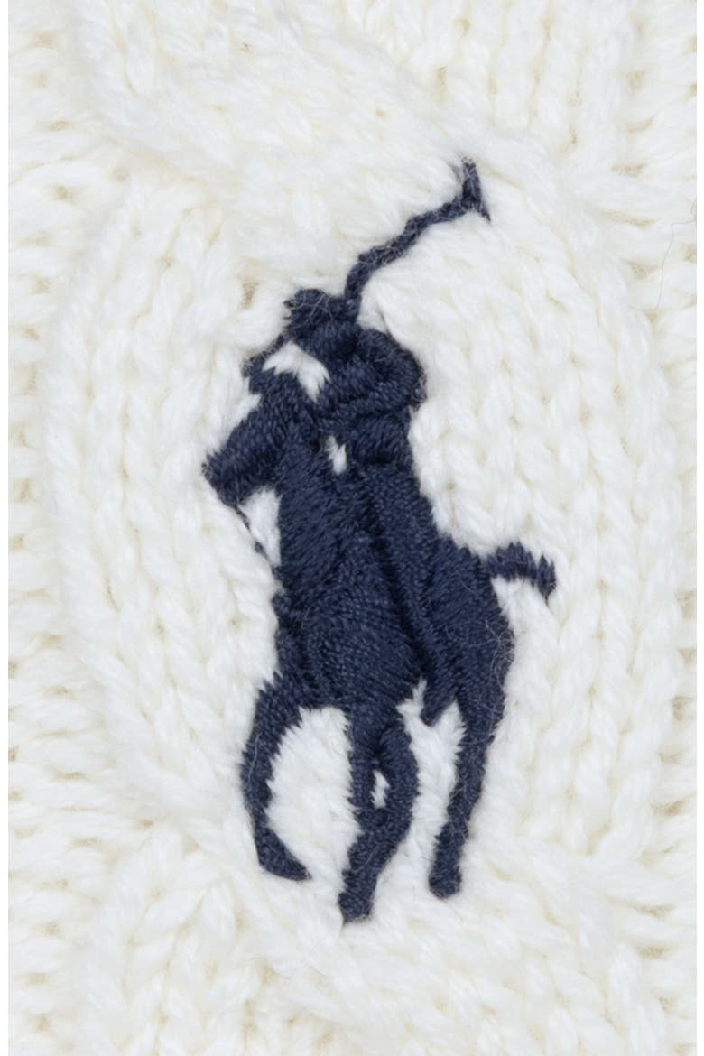 Cable Stitch Baseball Cap, Alternate, color, ANTIQUE CREAM