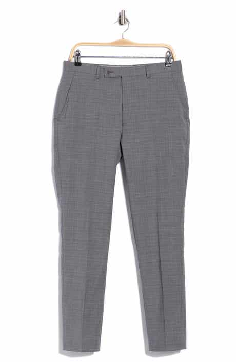Wool Blend Suit Pants