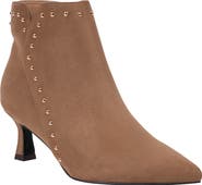GOOD CHOICE NEW YORK Ivette Studded Pointed Toe Ankle Boot