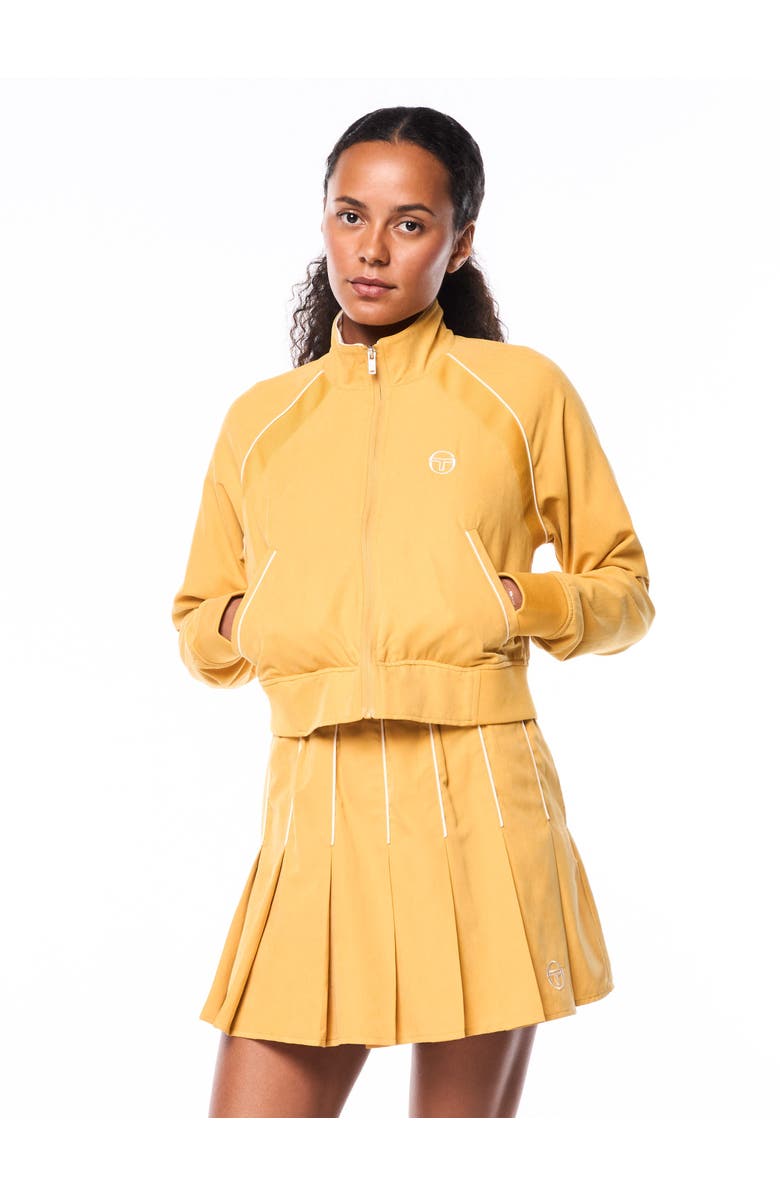 Sergio Tacchini Via Track Jacket, Main, color, Honey Gold