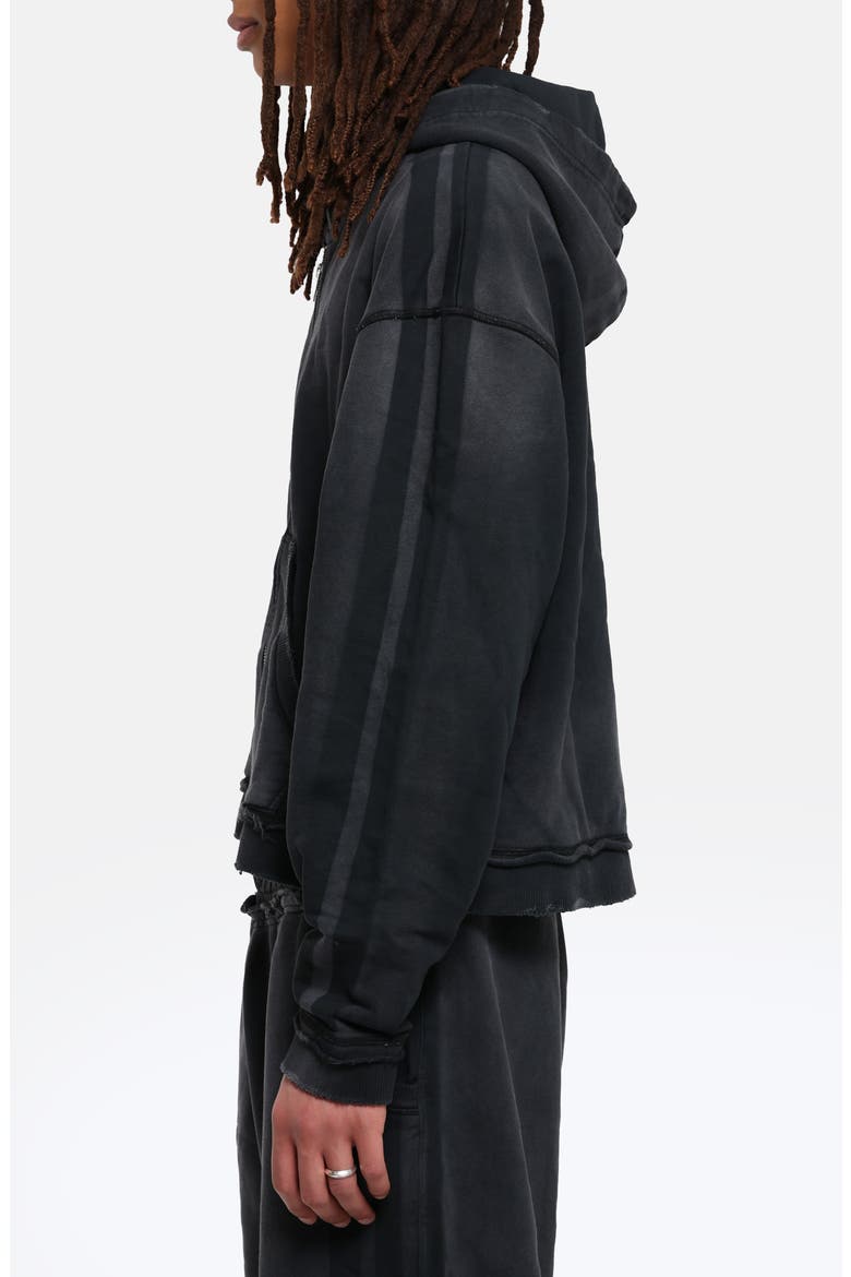 Monster Oversize Hoodie, Alternate, color, BLACK
