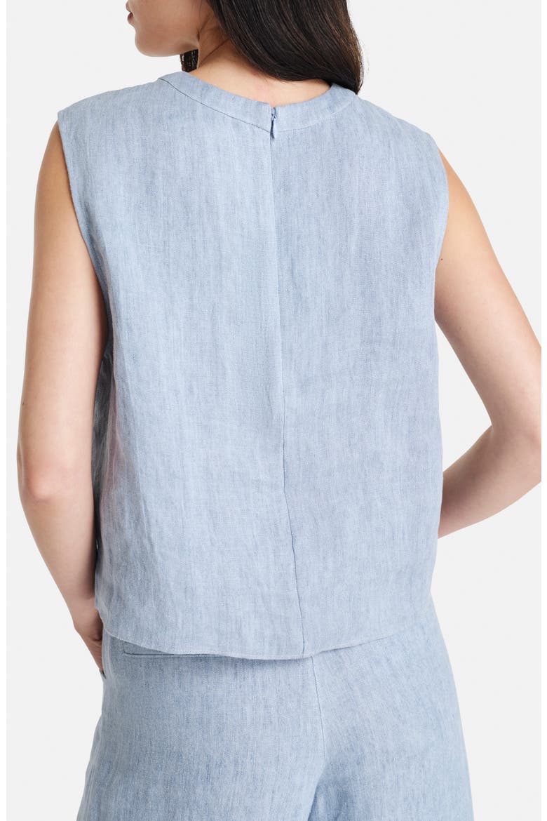 Crop Denim Tank, Alternate, color, LIGHT INDIGOA