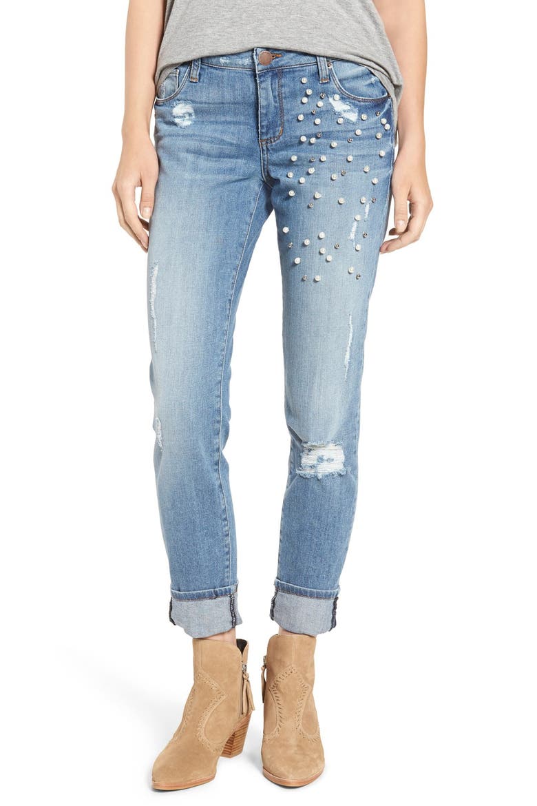 Taylor Tomboy Embellished Jeans, Main, color, PACIFIC HEIGHTS