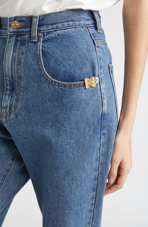 Eenk 001 Classic Straight Leg Jeans In Blue