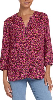 NYDJ Pintuck Top