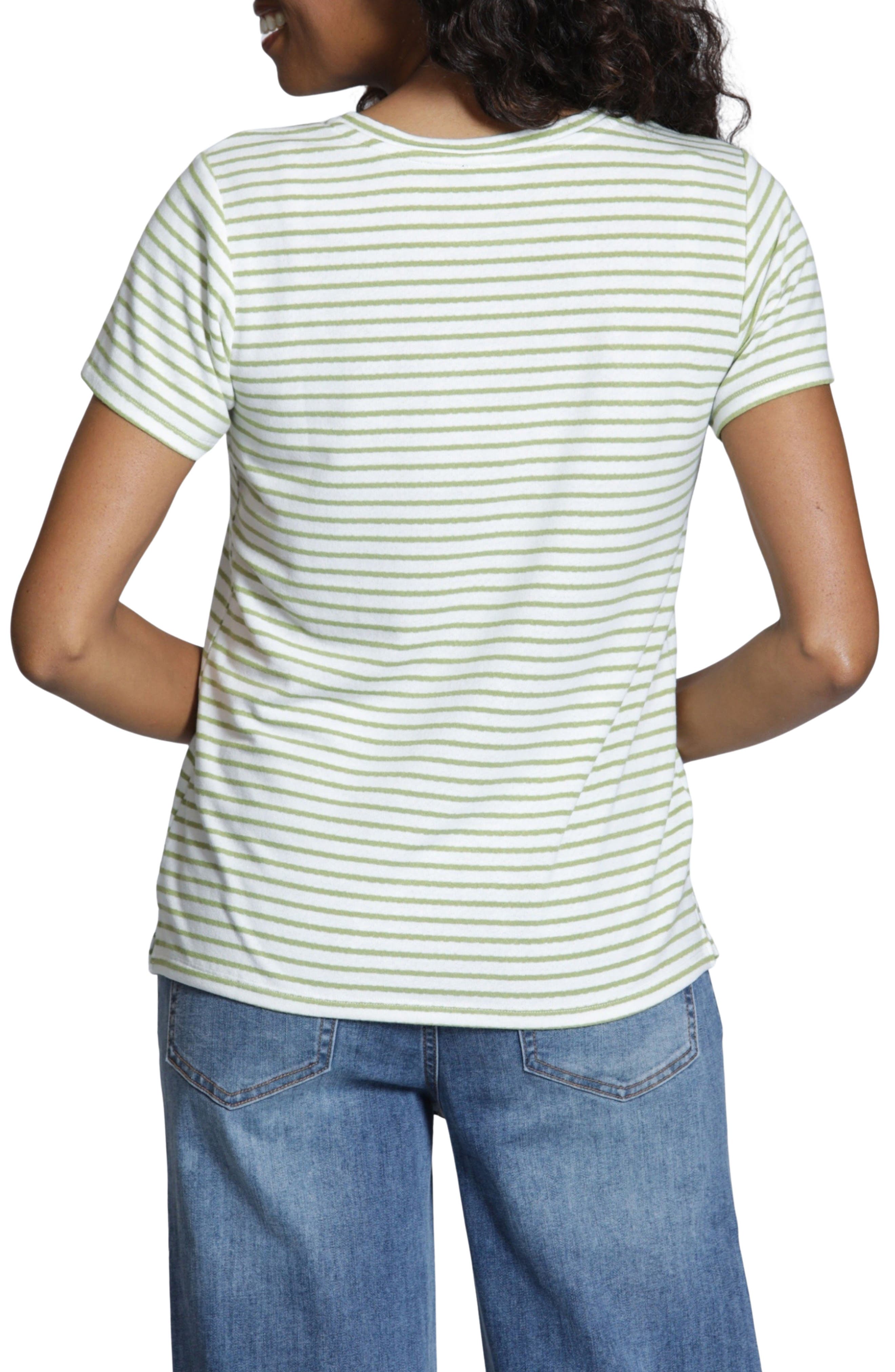 Stripe Crewneck T-Shirt - image 4