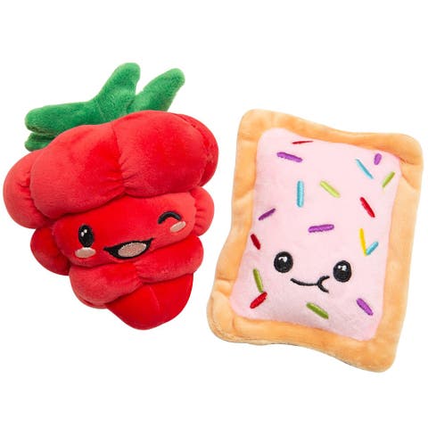 2 Pack Plush Dog Toys