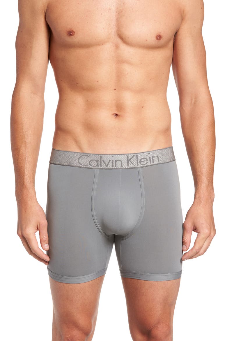 Customized Stretch Boxer Briefs, Main, color, GREY SKY