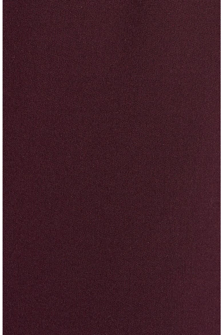 Pocket Detail Crepe Shift Dress, Alternate, color, PLUM STONE