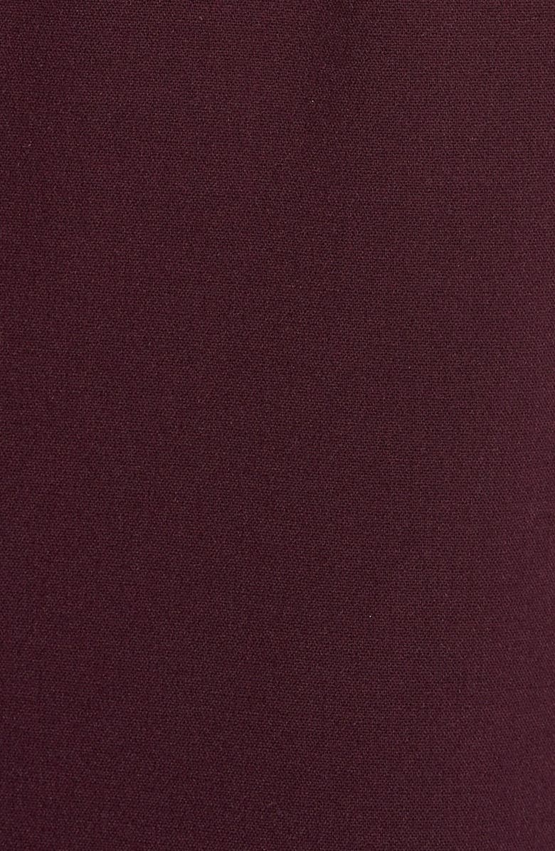 Eliza J Pocket Detail Crepe Shift Dress, Alternate, color, 